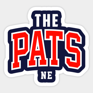 The Pats Football Sticker